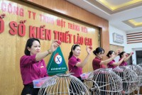 Công ty TNHH MTV Xổ số kiến thiết tỉnh Lào Cai tổ chức quay số mở thưởng xổ số bóc biết kết quả ngay bảo đảm công khai, minh bạch, đúng quy định