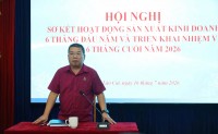 Công ty TNHH MTV xổ số kiến thiết Lào Cai tổ chức hội nghị sơ kết hoạt động sản xuất kinh doanh 6 tháng đầu năm, triển khai nhiệm vụ 6 tháng cuối năm 2026